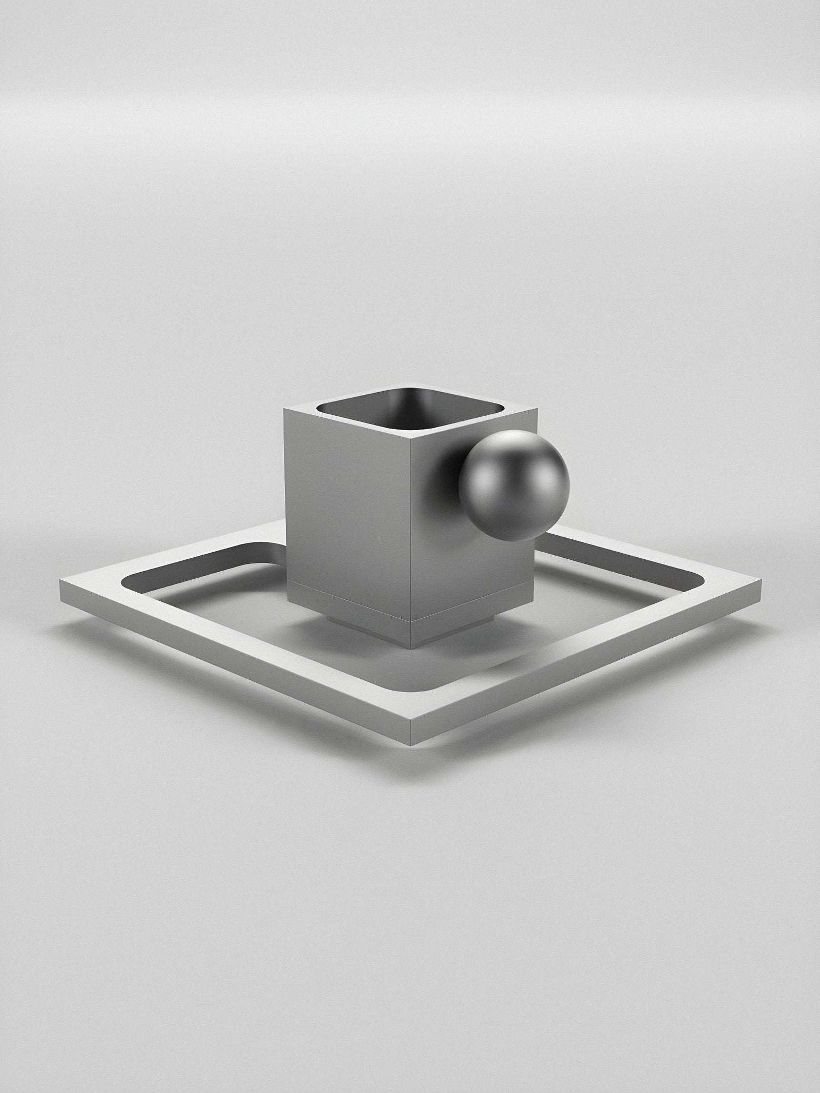 ALUMINIUM ESPRESSO CUP
